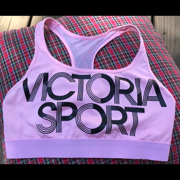 VICTORIA SPORT KNOCKOUT SPORTS BRA LARGE WIRELESS RACERBACK - Picture 1 of 4